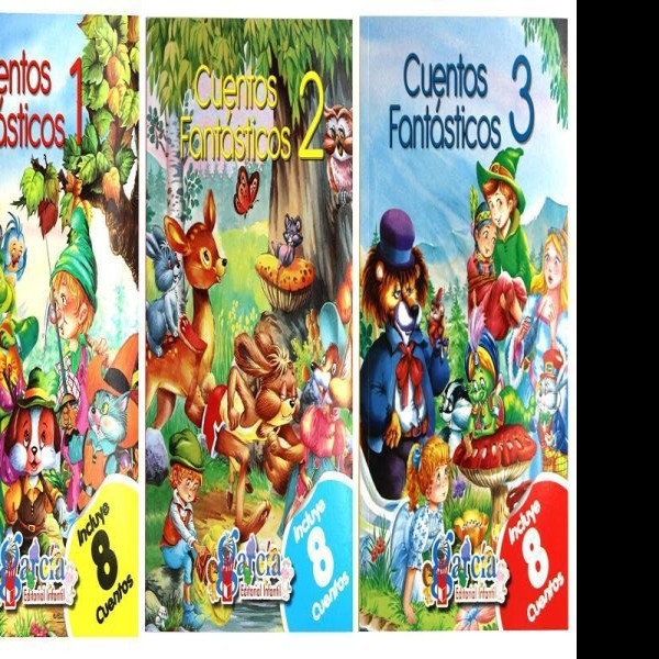 CUENTO EMPASTADO CTOS. FANTASTICOS GARCIA 3T 910 C.60